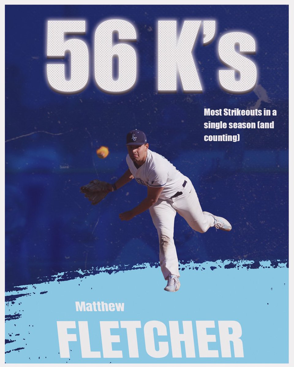 LasellBSB's tweet photo. Untouchable.

Matthew Fletcher puts himself in elite company after Breaking the single season strike out record (through 6 appearances) as well as the single game strike out record 

#holdtherope https://t.co/MknzXKYJ4i