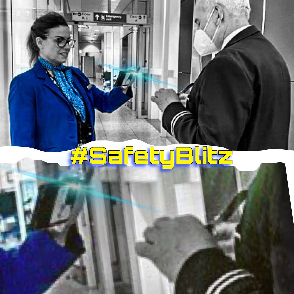 As #SafetyBlitz at LHR - Week 1 comes to an end, our Agents have been & will continue to ensure crew minimum is met before commencing passenger boarding. @AOSafetyUAL @SafetyLHR @aaronsmythe @weareunited #BeingUnited @UALondonLegends #NoSmallRolesInSafety #SafetyIOwnIt