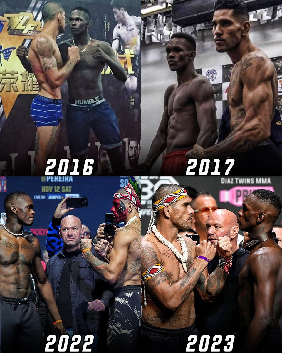 7 years in the making. #ufc267 @AlexPereiraUFC @stylebender