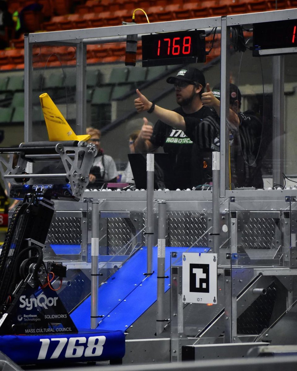 Houston qualified! Thanks to partners Team 3467 Windham Windup Robotics <a href="/FIRST_Team3467/">Windham Windup 3467</a> and Team 166 Chop Shop <a href="/chopshop166/">Chop Shop</a> in the NEDCMP semi-finals. 
See you in Houston!!
#chargedup #nashoba #morethanjustrobots #robots #frc