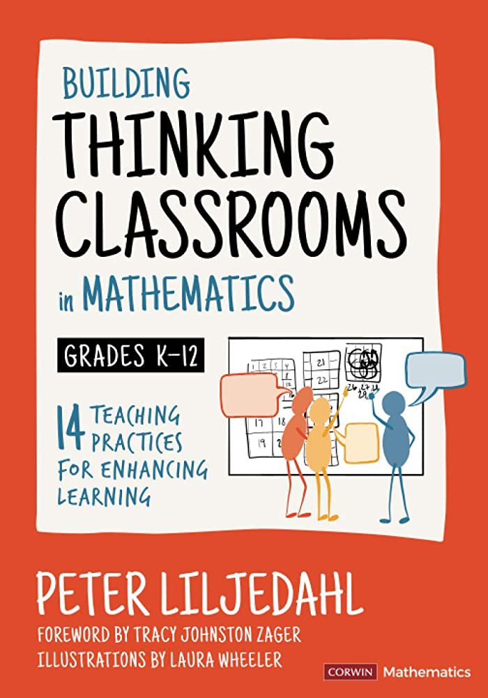 Book 9 
@pgliljedahl #buildingthinkingclassrooms 
1 of 4 book review.
This book has had the largest impact in my teaching. After reading this I immediately started implementing these practices. 

#thinkingclassroom #problemsolving #collaboration #education #edchat