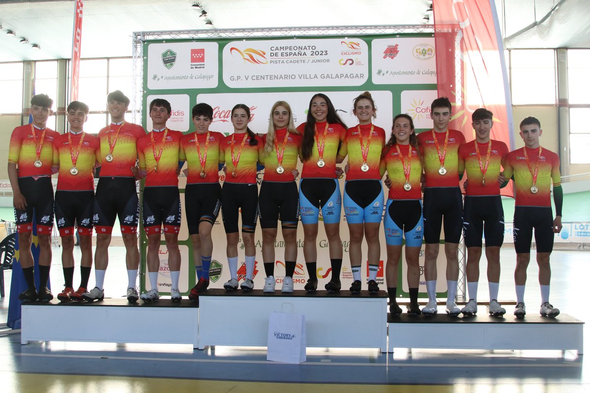 TrackPiste's tweet photo. 🇪🇸Un día más sigue el color valenciano en el Campeonato de España junior y cadete de Galapagar #CEPistaGalapagar23 #ESPista
▪️ Así se ha desarrollado la jornada de hoy https://t.co/lB2e6tqKpg https://t.co/KuQjrza5qY