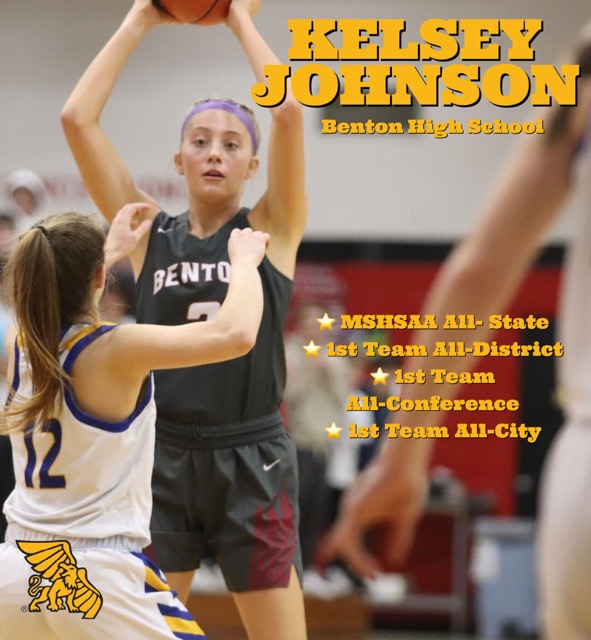 No surprises here... <a href="/KelseyRJ23/">Kelsey Johnson</a> cleaning up the post season awards!

⭐️ MSHSAA All-State
⭐️ 1st Team All-District
⭐️ 1st Team All-Conference
⭐️ 1st Team All-City

Congrats, KJ!

#GriffUp🦁🦅