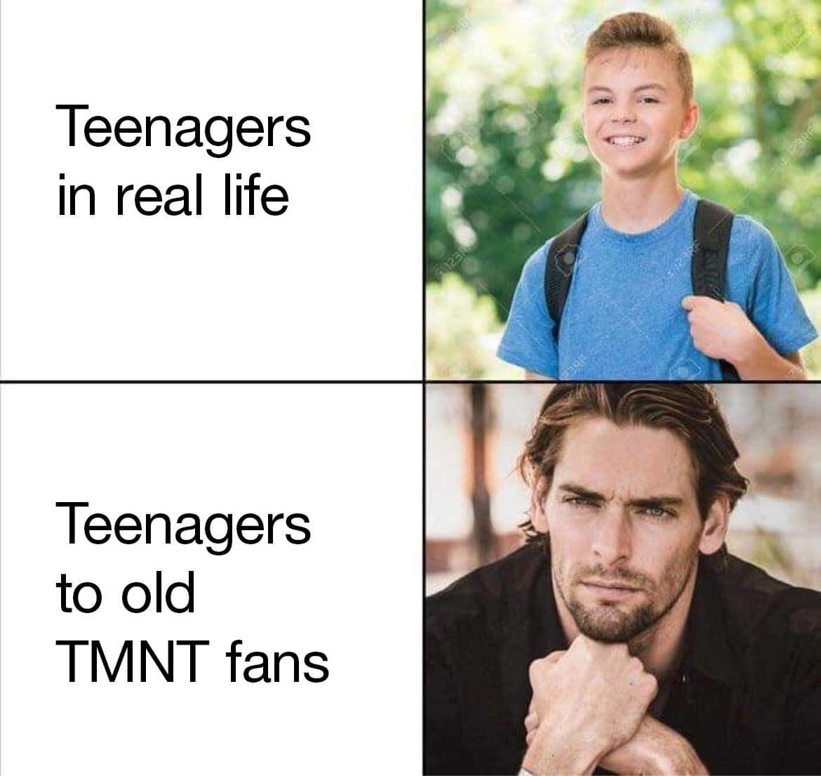 every time someone complains about the voices in Mutant Mayhem