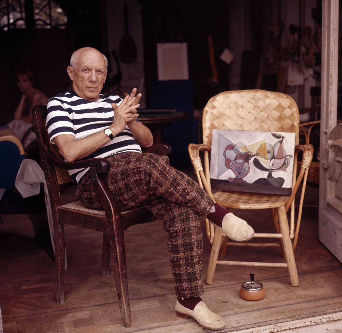 Spanish artist #PabloPicasso died #onthisday in 1973. 🎨 #painter #art #sculptor #printmaker #ceramicist #stagedesigner #poet #playwright #Cubism #Surrealism #Picasso #trivia