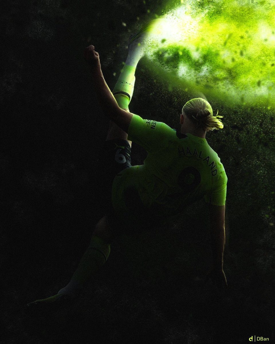 DBan_'s tweet photo. Out of this world 👽 @erling @ManCity @nikefootball 🎨
#mancity #smsports #force9 https://t.co/GNJOi9x4Qo