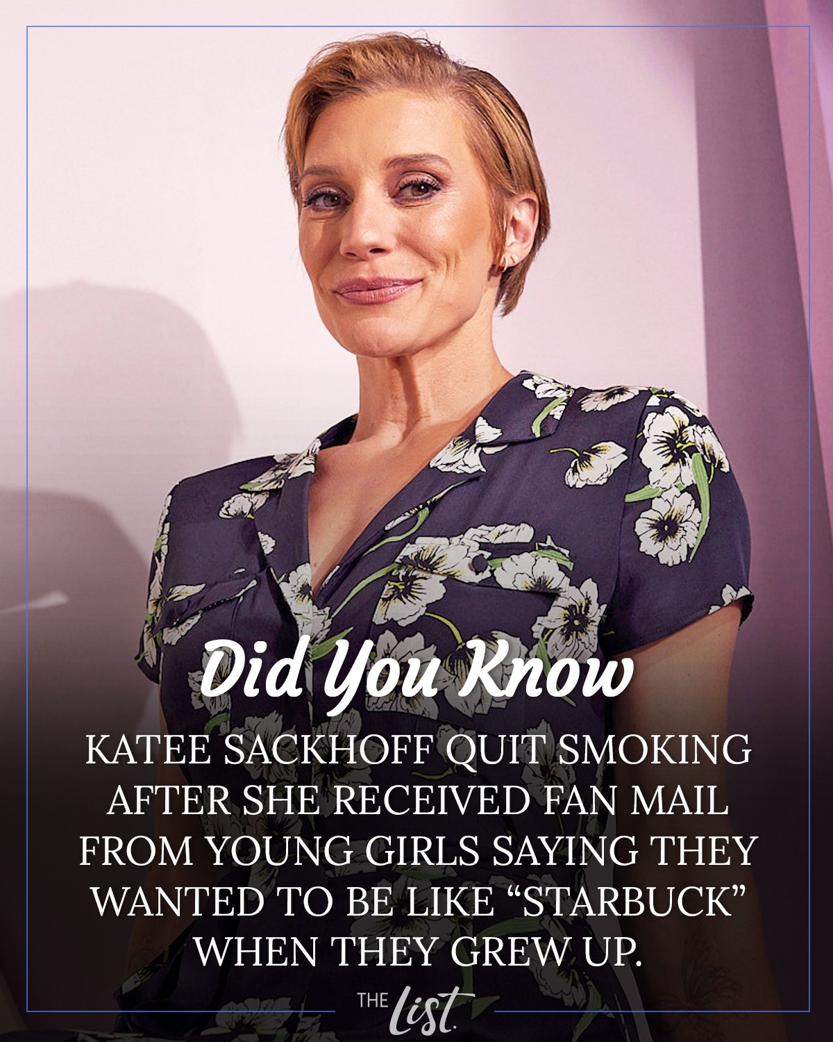 Love her!  Happy birthday, Katee Sackhoff! 