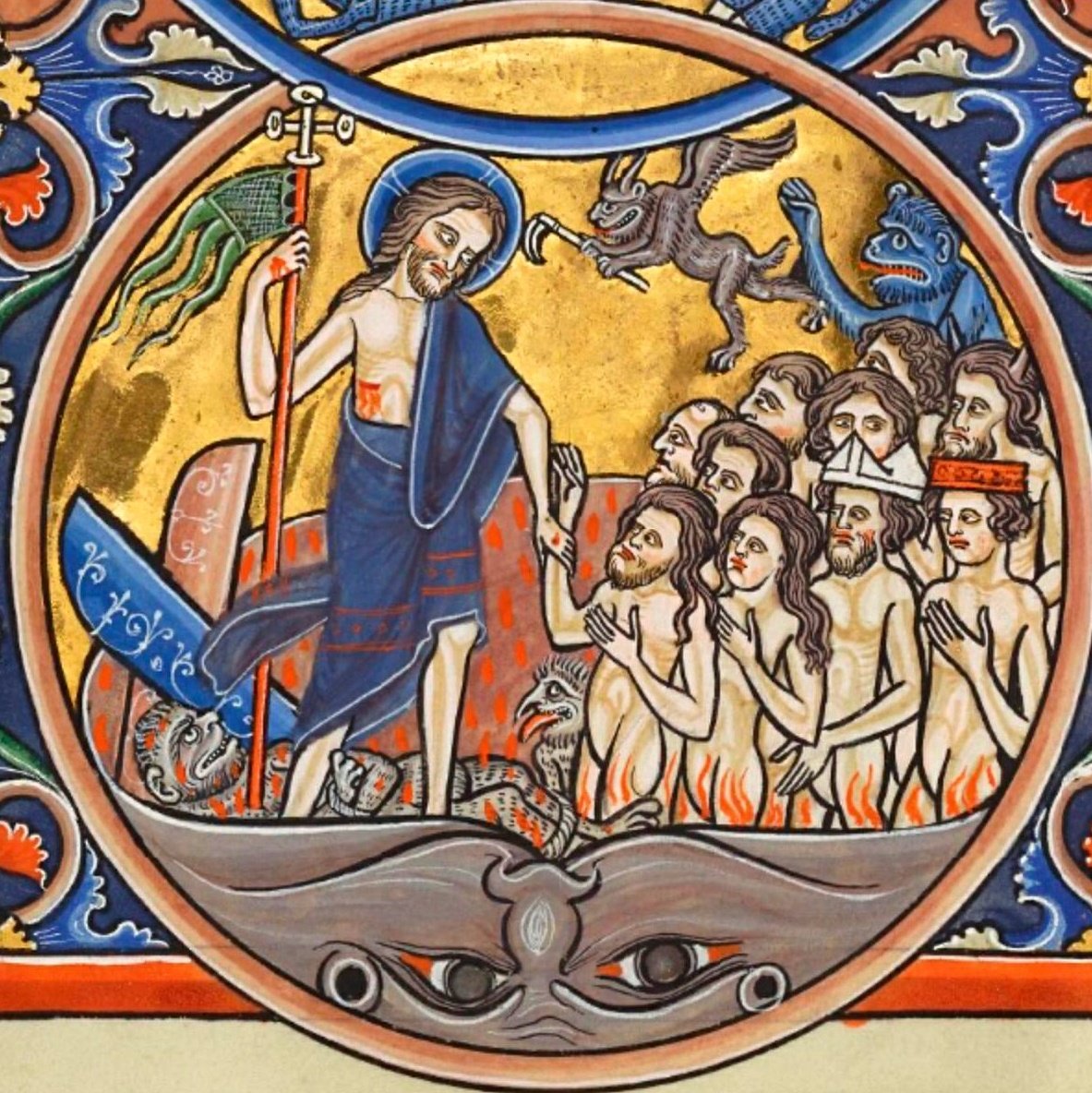 DaysHolidays's tweet photo. #NewProfilePic #HolySaturday #Triduum #thepassion #HarrowingOfHell #Easter2023 #Easter https://t.co/X4PxDSIZvG