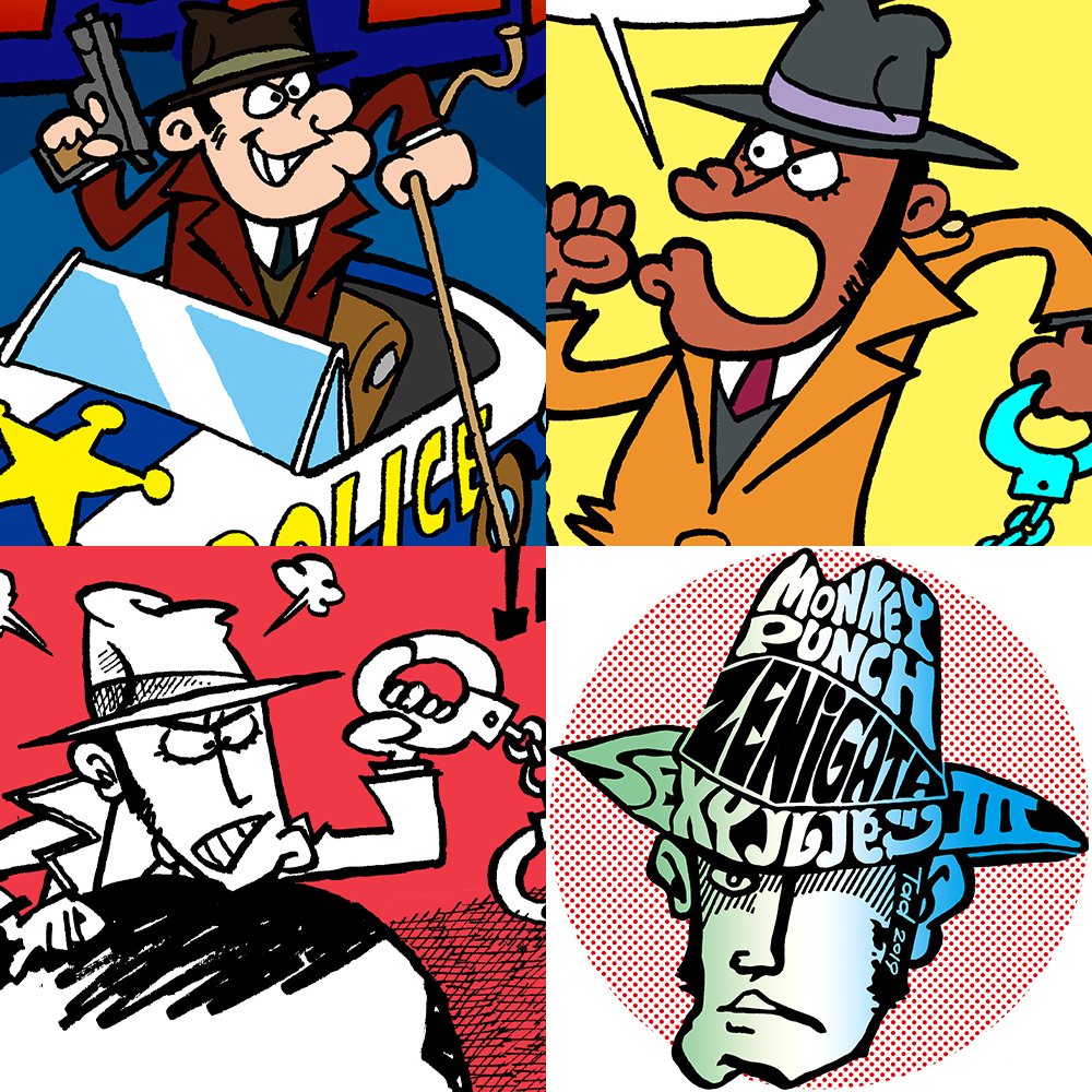 タッド星谷 Tad Hoshiya on Twitter "銭形警部 Inspector Zenigata"