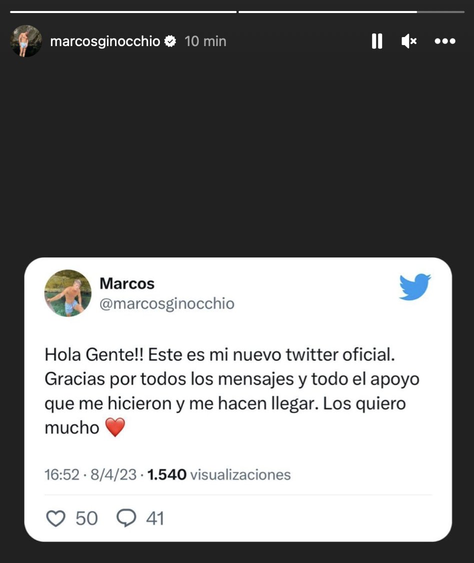 eeemiliano's tweet photo. Después de muchos fakes, ahora si Marcos desembarcó en Twitter 👇 https://t.co/rAeCdT2GDq