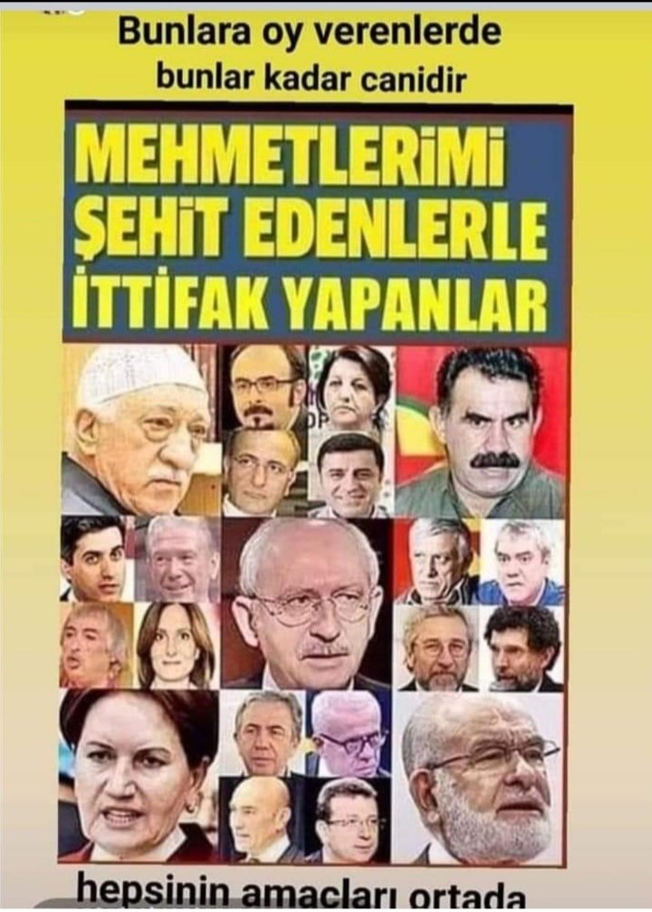 reis_baskan42's tweet photo. Türk Milletinin en can alıcı noktası ASKER, POLİS ŞEHİTLERİMİZDİR.
Türk milleti bu vatan evlatlarından taviz vermez.
Ama bu görseldeki şahıslar "ERDOĞAN gitsin de herkesle işbirliği yapar bu ülkeyi böleriz" bilinci ile yola çıktılar.
İşte bu körlere karşı SON KARARIM ERDOĞAN 🙏 https://t.co/tuaVf235cP