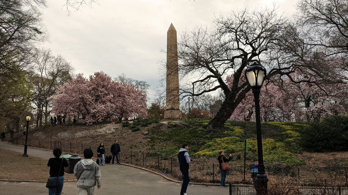 dmtrubman's tweet image. Too many American urban parks are just giant turf fields euphemistically referred to as "green space".

Parks should be visually interesting enough to compel walking through day after day, season after season, year after year.

In other words, American parks need more obelisks.