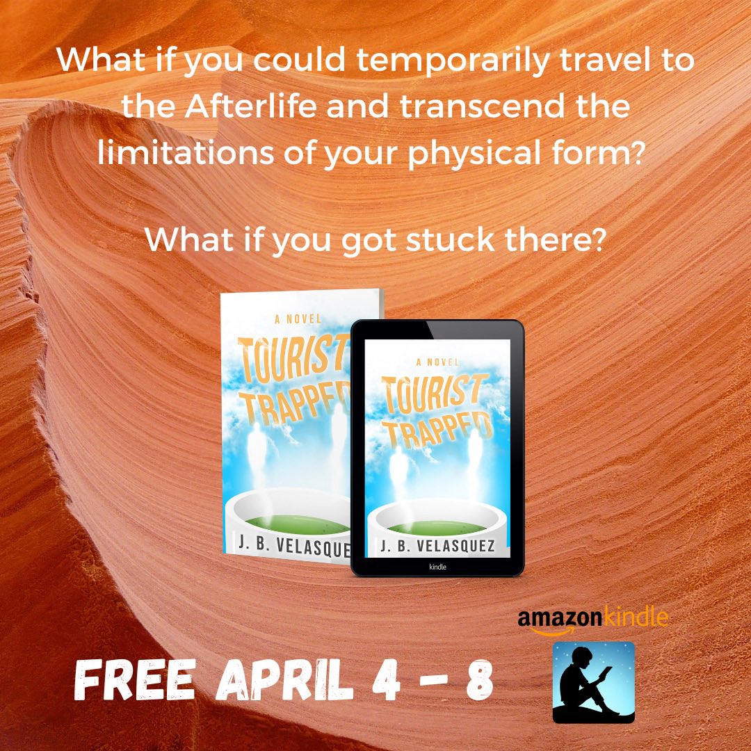 Last chance to get TOURIST TRAPPED for FREE! Promo ends today April 8th. After that you’ll have to pay money like a chump.

#indieapril #indieauthor #BookTwitter #booktwt #metaphysicalfiction #paranormalfiction #urbanfantasy