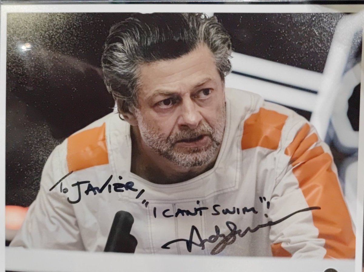 On Program!
One way out!
I can't swim
<a href="/andyserkis/">Andy Serkis</a> thanks so much!
#StarWarsCelebration #StarWarsCelebration2023 
#Gollum #Snoke