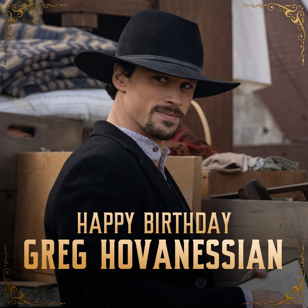 Morning, Sheriff! Happy Birthday, Greg Hovanessian 🤠