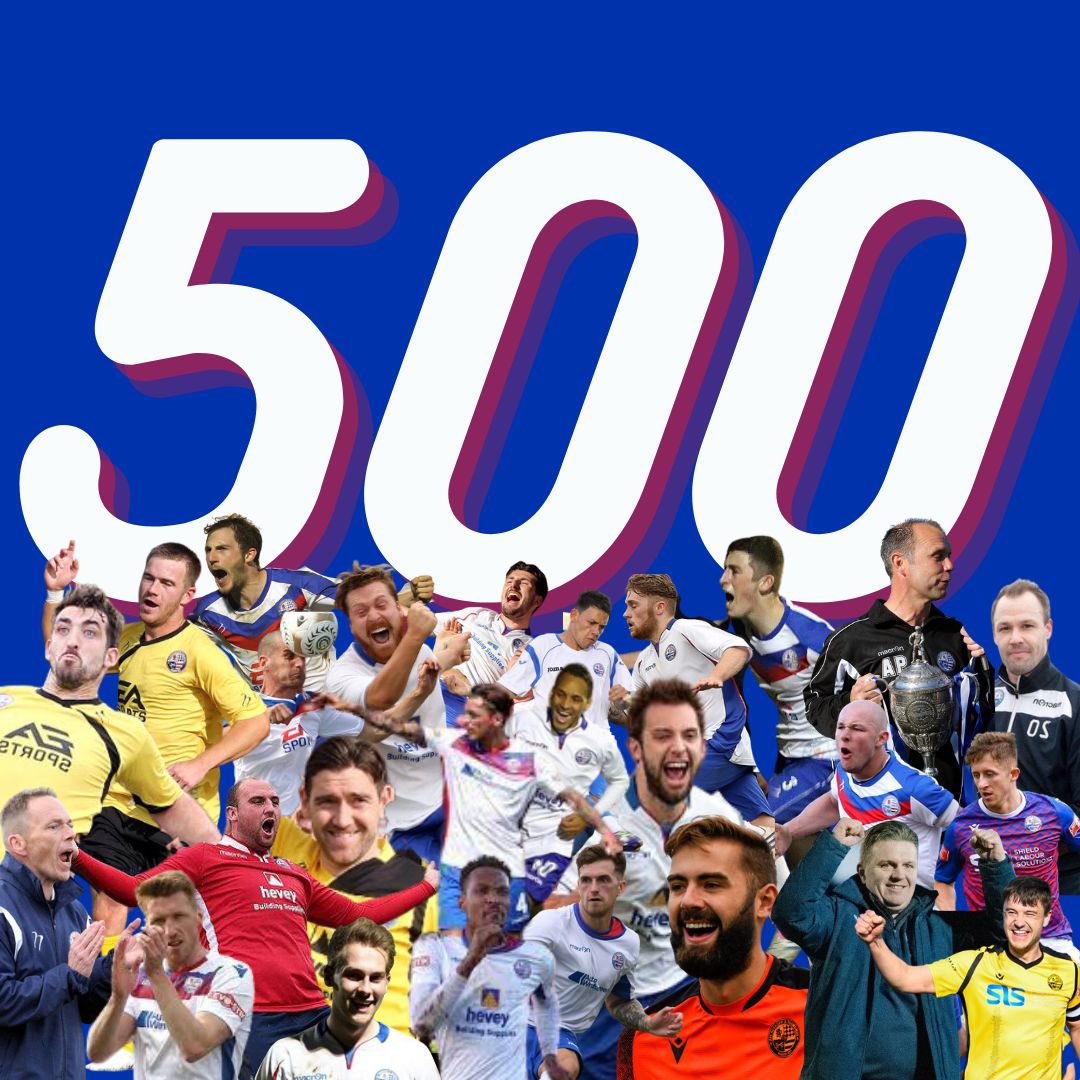 Todays game against Stourbridge marked 500 competitive games for AFCRD. These 500 games have seen us play 4,500 minutes of football in 6 leagues at 4 different levels. In this time we’ve had euphoric highs and some devastating lows.