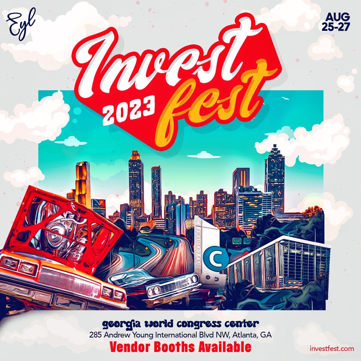 The World's Biggest business festival is back for year three! 

This year will be 10 times BIGGER than last year! More vendors, and more Billionaires! 

Click the link below to get presale tickets now! Booths will sell out soon. #investfest2023

investfest.com/us/