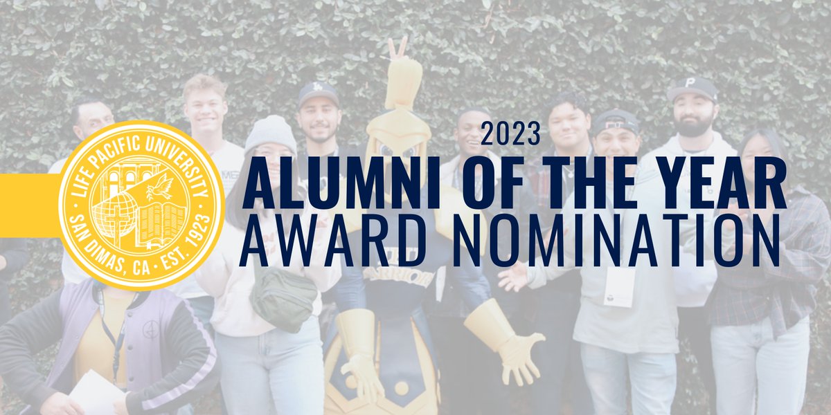 lifealumni_'s tweet photo. It's that time of year again to nominate deserving LPU alumni for the 2023 Alumni of the Year awards! Thank you to those who already nominated! If you haven't already it's not too late! Click here to nominate someone today https://t.co/50H39gfzyO https://t.co/2V9Attu3n5