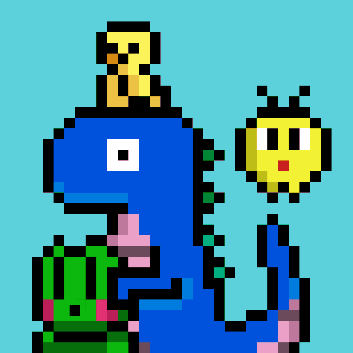 MyCryptofic's tweet photo. GM GM GM #rexbits #rawr https://t.co/72Tl235Vo8