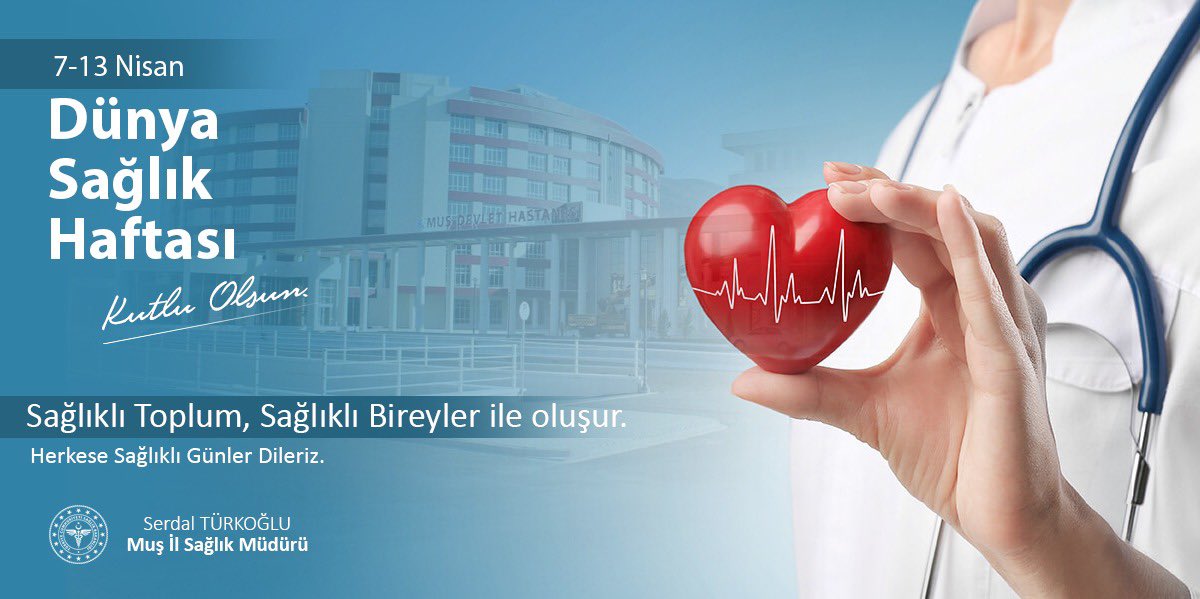 Muş İl Sağlık Müdürlüğü (@musilsaglik) on Twitter photo 