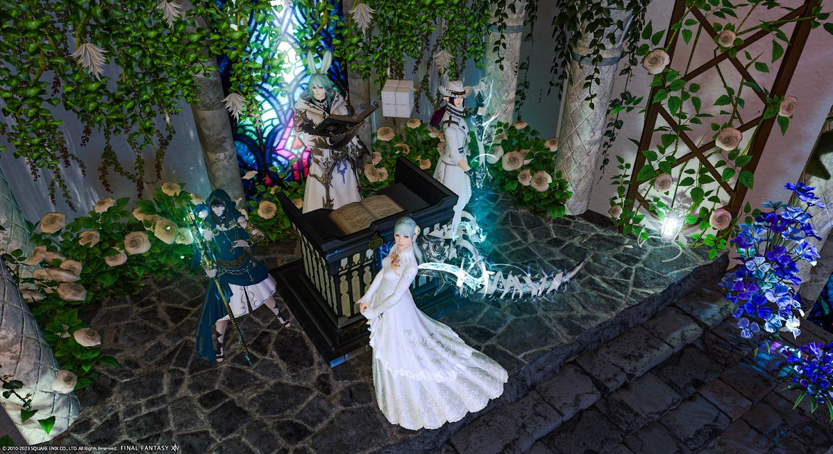 Aquahime_FF14's tweet photo. 平日LSのお友達のFCハウスで🏠
#OY2company
#HEIZITU_FF14 https://t.co/kLIvaULBEJ
