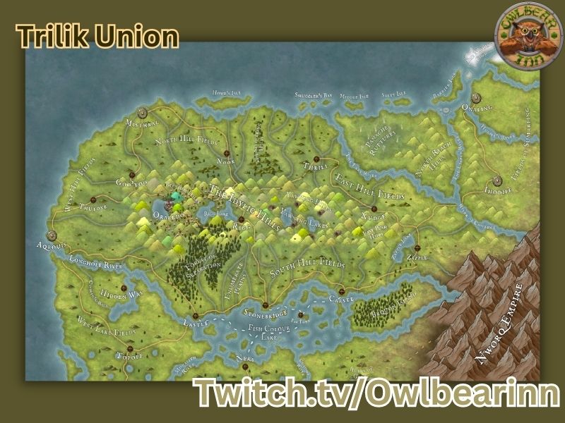 OwlbearInn's tweet photo. The Trili'K Union. Colourful wetlands with only a few days of sun a year. One of the party members in tomorrow's zero session is from this mystical land. Here's a small playlist for their mood. #Campaignprep #Worldbuilding https://t.co/LxSjm7ONXZ https://t.co/KPavbjQtiM