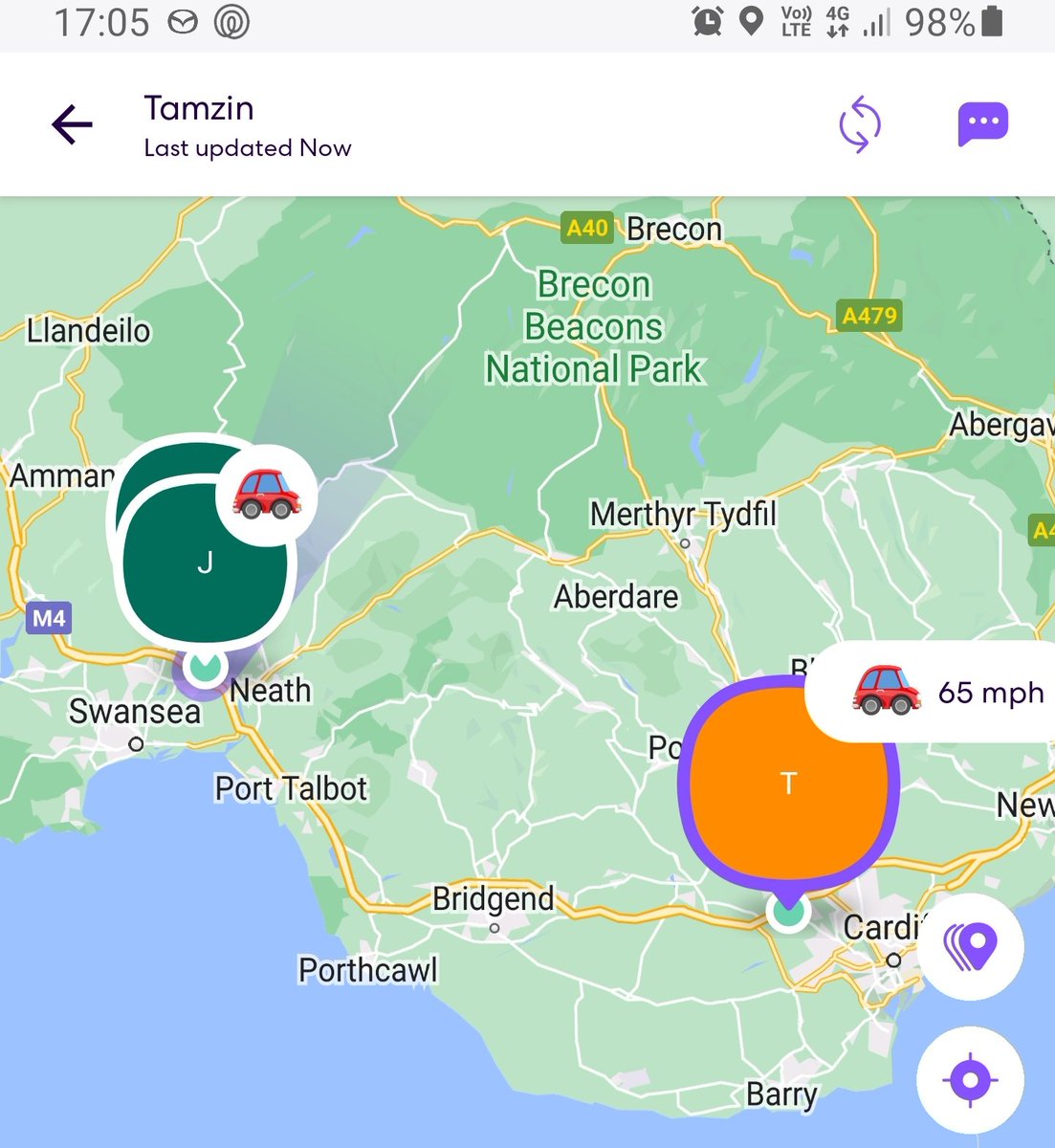 jhfozzy's tweet photo. @birchgrovecomp Almost home guys. https://t.co/fyySLeprWC