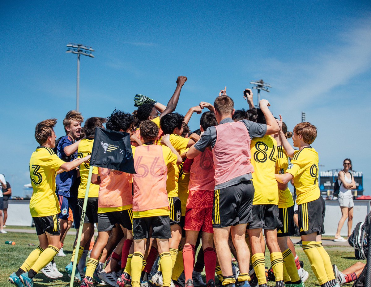 The Crew (@columbuscrew) on Twitter photo A Royal Result 👑
The U-15s defeated Real Madrid 1 (4)-1 (2) in a penalty shootout this morning. They will take on CF Monterrey tomorrow in their final match of the GA Cup.
#Crew96 ✘ <a href="/CrewAcademy96/">Crew Academy</a> A Royal Result 👑
The U-15s defeated Real Madrid 1 (4)-1 (2) in a penalty shootout this morning. They will take on CF Monterrey tomorrow in their final match of the GA Cup.
#Crew96 ✘ <a href="/CrewAcademy96/">Crew Academy</a>