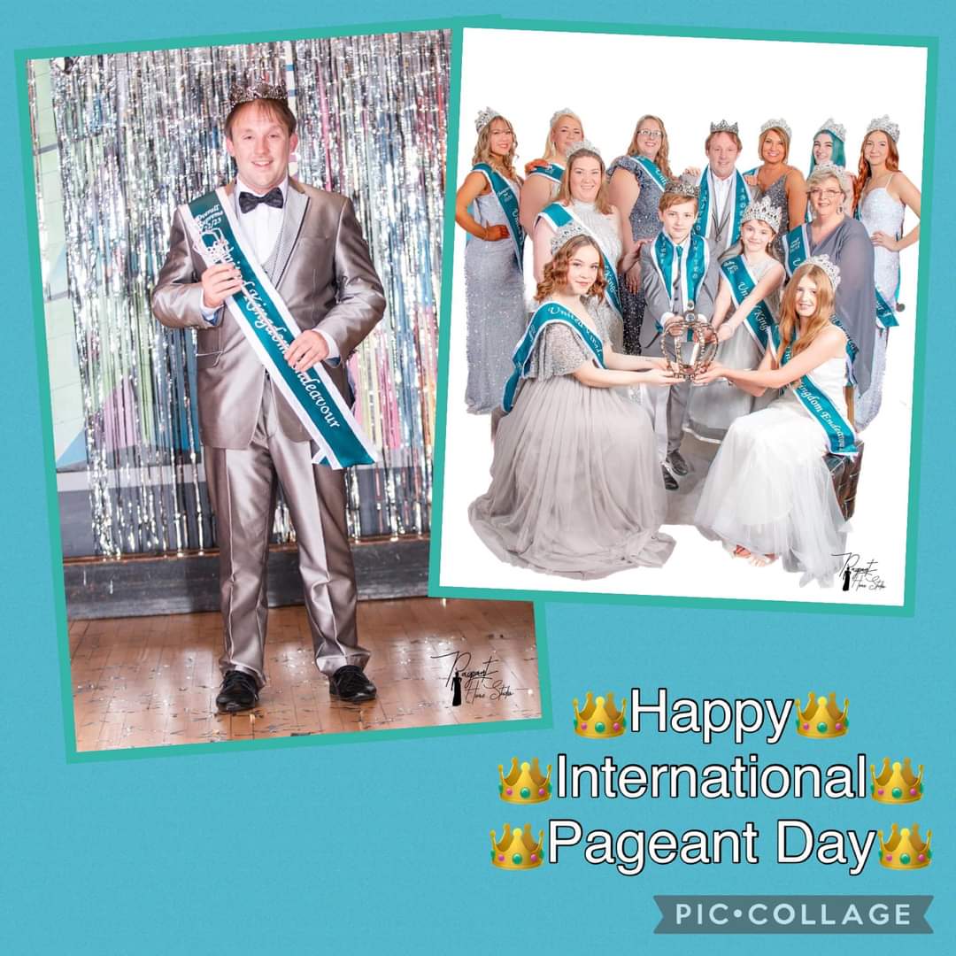 JasonRead12's tweet photo. Today is International Pageant Day where we celebrate the people around the world who competes in pageants 👑

#internationalpageantday https://t.co/i7QMeYwoyg