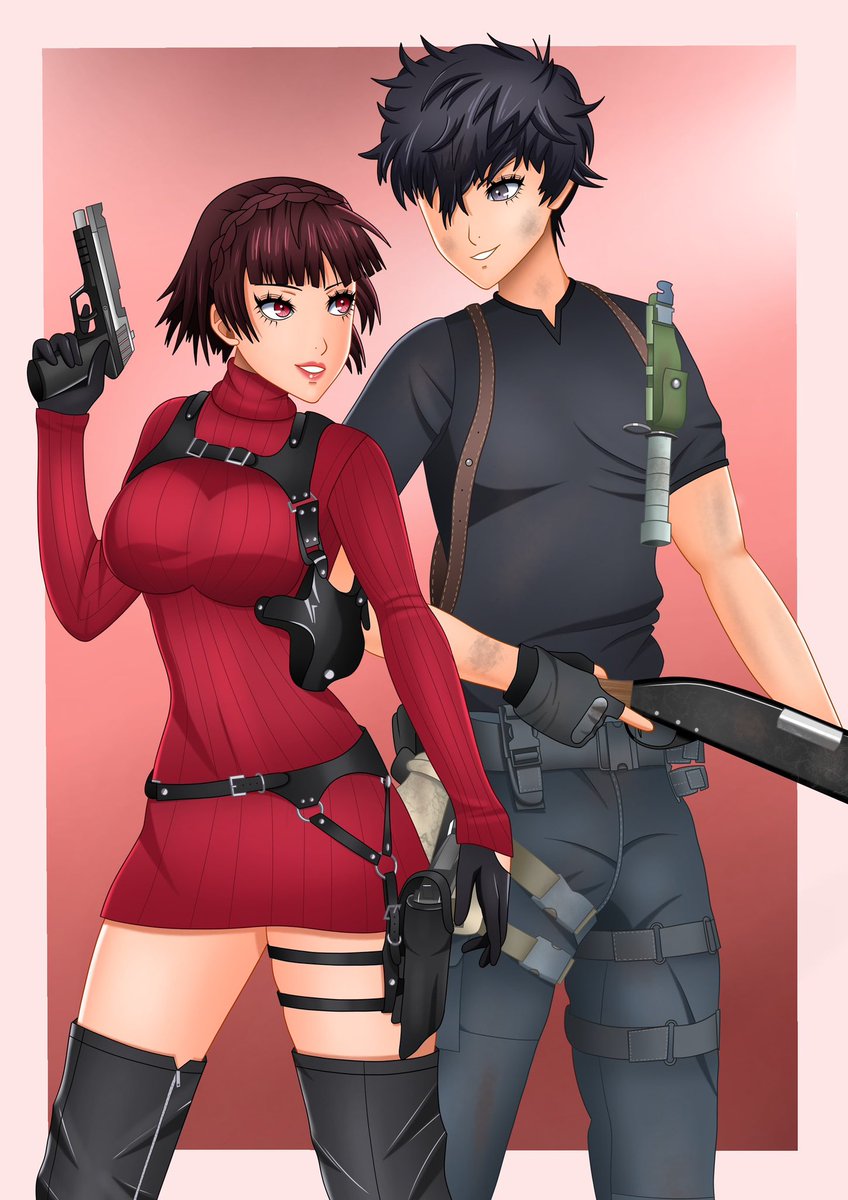 ShuMako but Resident Evil 4 #Persona5 #ResidentEvil4