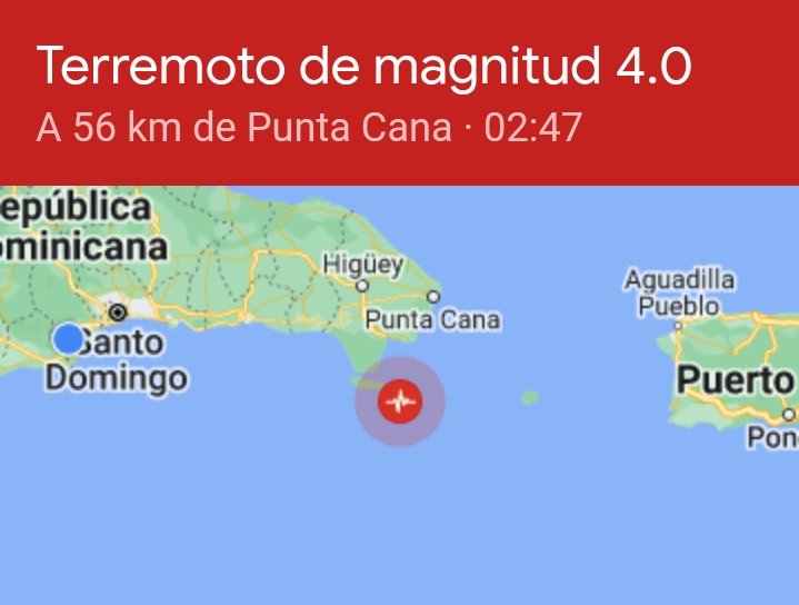 DamaRamirezC's tweet image. Para ser de esa magnitud se sintió muy lejos