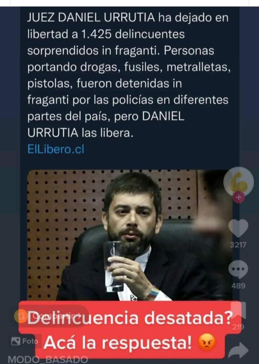 WolfGermany2's tweet photo. Conozcan a este juez pro delincuentes y zurdos, un verdadero H3D2P5 https://t.co/CMRa5DzDNd