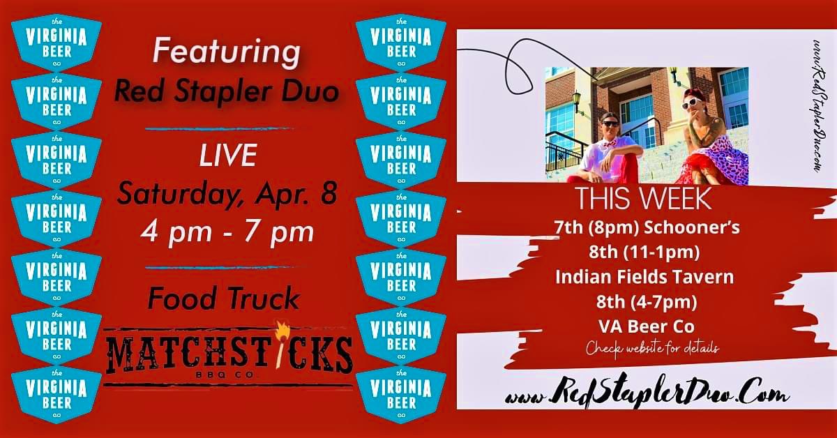 Hope you have the good hap to happen by:

— <a href="/MatchsticksBBQ/">Matchsticks BBQ Co.</a> returns!

— <a href="/redstaplerduo/">Red Stapler Duo</a> performs!

— <a href="/speedquizzingva/">SpeedQuizzing VA</a> retires!

— Brite Keg Tapping: Free Verse + 🍊🍍 Juice!

— Final Day of the #EDGEFoodSHAREcase (last chance @ the Brite Keg of La Tolteca Tart Ale)!

— 12-9:30 pm!