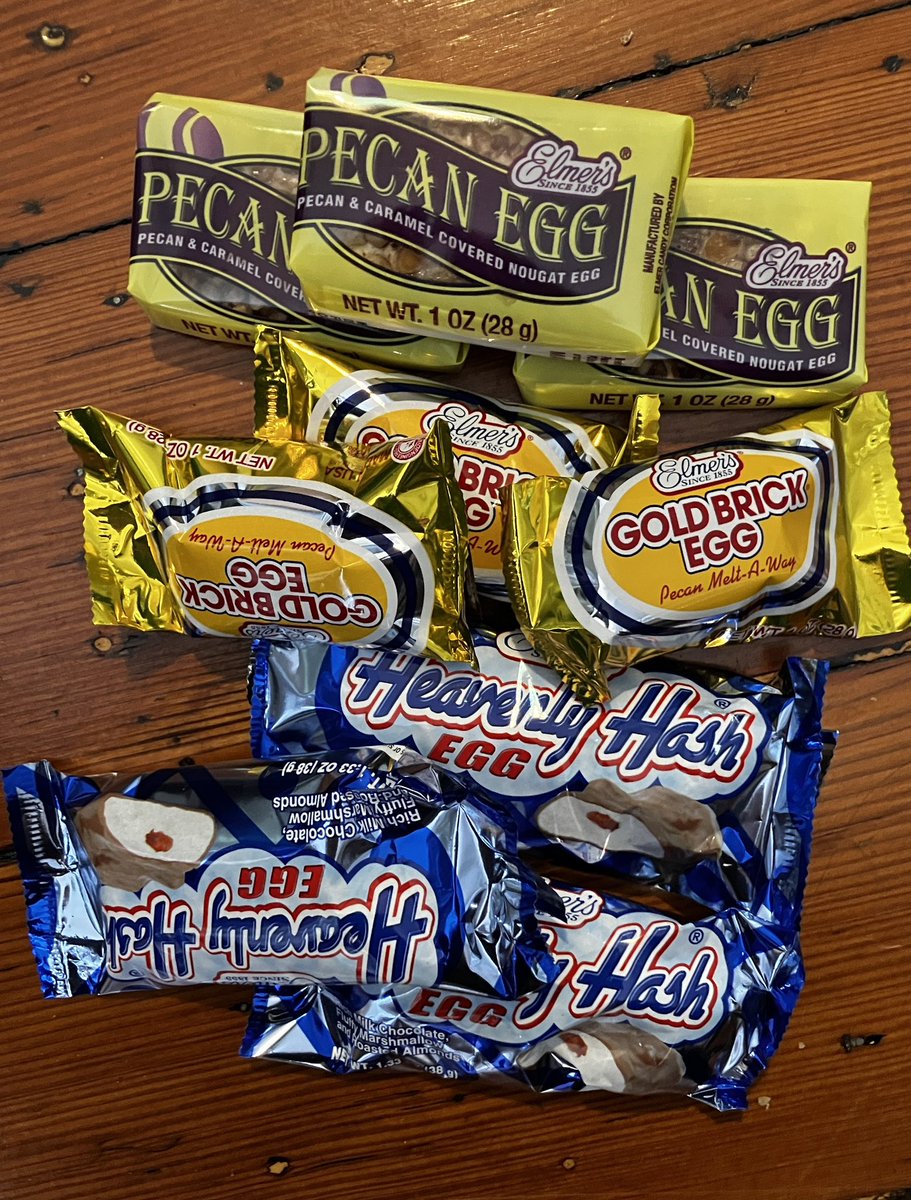 CulinaryWoman's tweet image. I was only going to buy Gold Brick eggs but Ginger @BreauxMart on Magazine convinced me to get all the flavors. My friends will get Easter treats! !