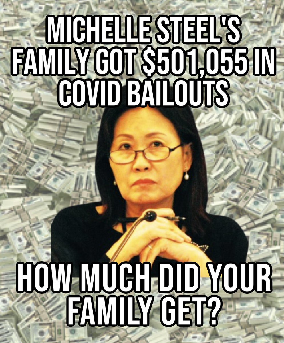 LarryTenney's tweet photo. @MichelleSteelCA With every new day all this one does is gaslight &amp; set her hair on fire while scheming to line her family's pockets 

#GaslighterSteel #DoNothingMichelle #LieCheatSteel https://t.co/ZapMvWDMUq