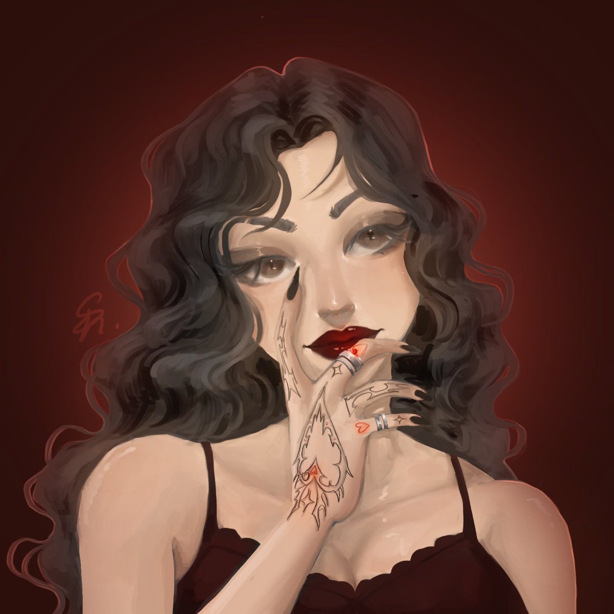 solaiyeart's tweet photo. a new drawing !! #digitalart #Procreate https://t.co/ze129LIVta
