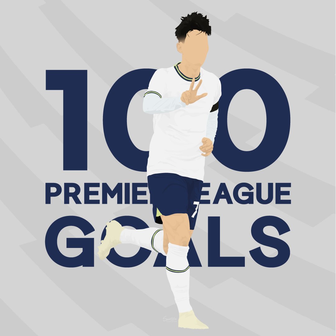 Sportstro's tweet photo. Heung-Min Son now has 100 premier league goals with Tottenham Hotspur!
What an achievement! 

#sonheungmin #son7 #spurs #thfc #tottenhamhotspur #london #thelilywhites #football #sonheungmin #spursfans #spursfamily #thfcfamily #thfcfans #coys #TOTBHA https://t.co/Q1q2LswoIY