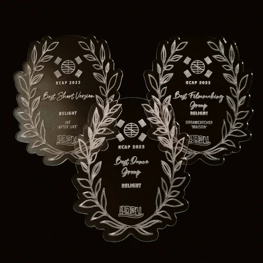 This year we could participate alongside other amazing groups at #KCAP23 
We're so thankful for these 3 awards, for real✨
It's beautiful to see everyone growing and working harder to make awsome covers every day.
Everyone of you deserves an award honestly💗