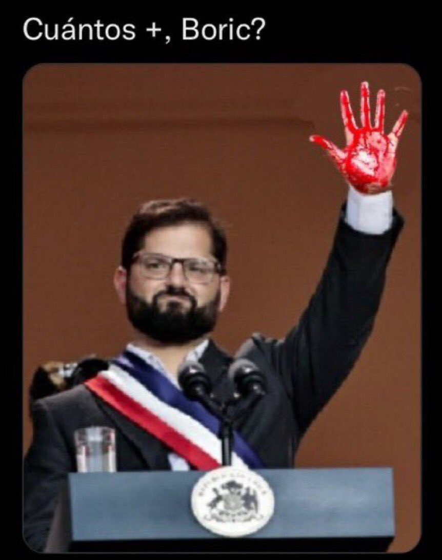 lucasaykal's tweet photo. Víctima #Comunistas #Cortuptos
promueven violencia, odio y crimen como recurso "democrático"
#UnidadParaChile = #ListaDelIndulto
#LeyNainRetamal
#BoricEstaDestruyendoAChile https://t.co/xB1TL0mkfl