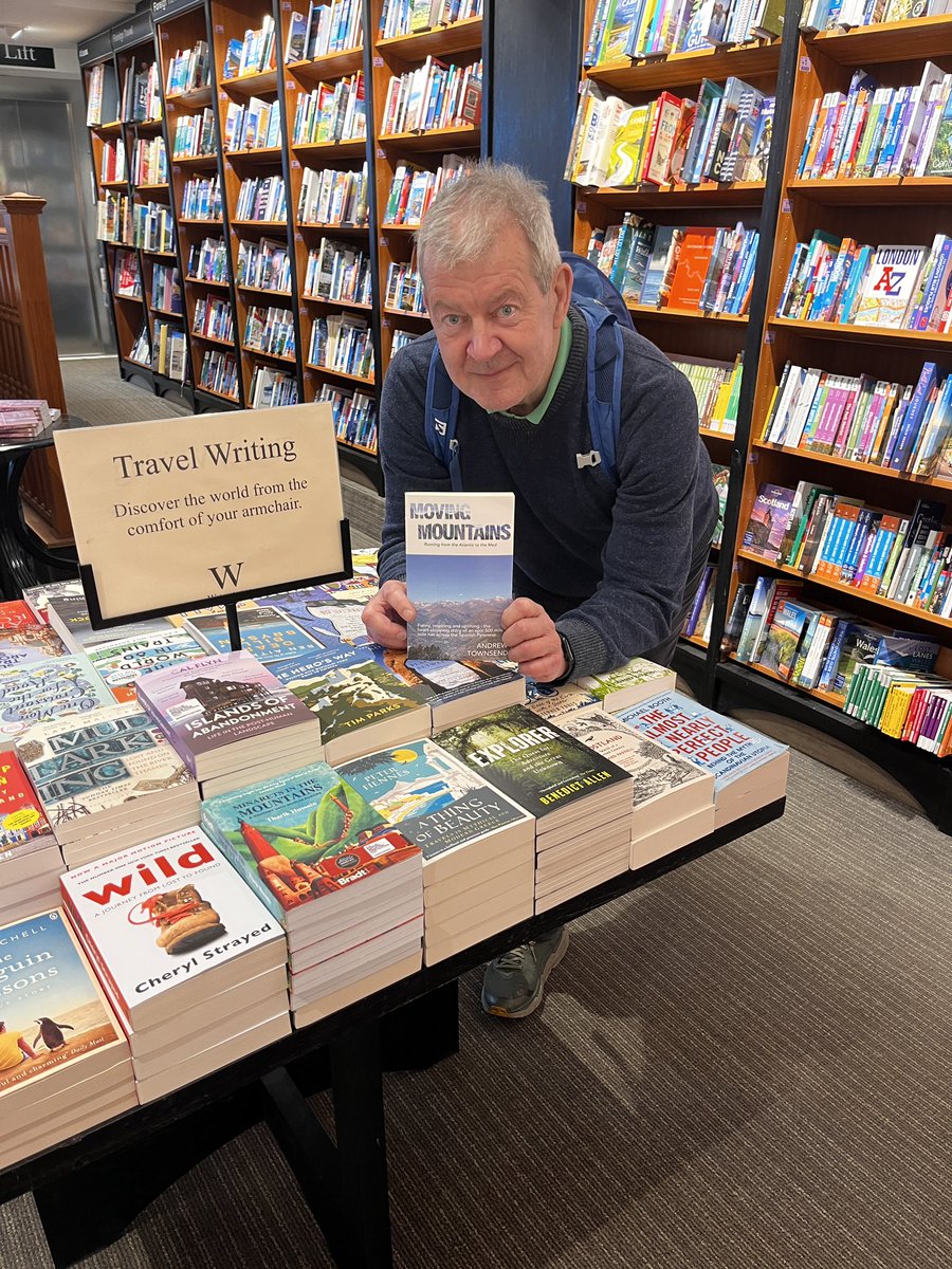 MasaiRunning's tweet photo. Thank you @Waterstones for supporting independent authors and publishers #pyrenees #spain #trailrunner #trailrunning https://t.co/ZbA55MA9Rh