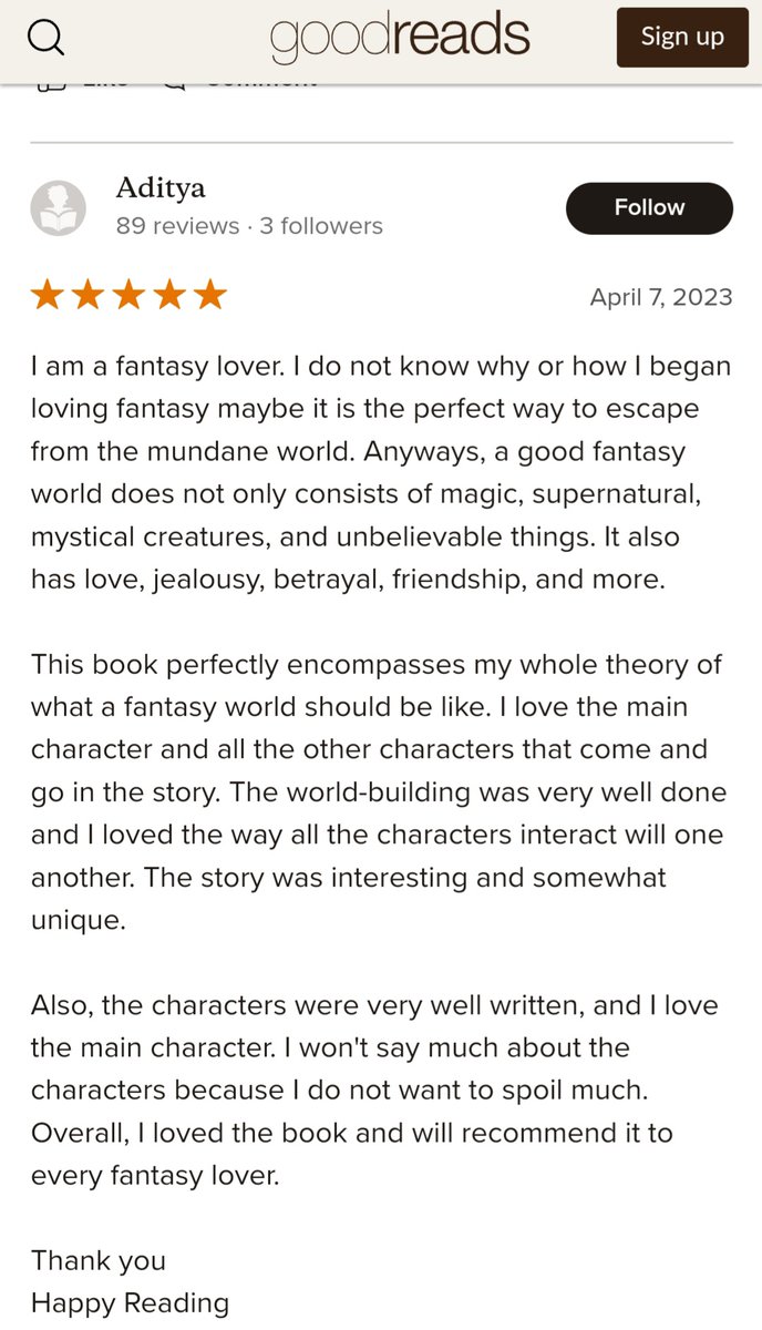 WritingSparkle's tweet image. Dear reader, thank you for the lovely review!
#ChimeraandCurses #readerreview #Goodreads #fivestars