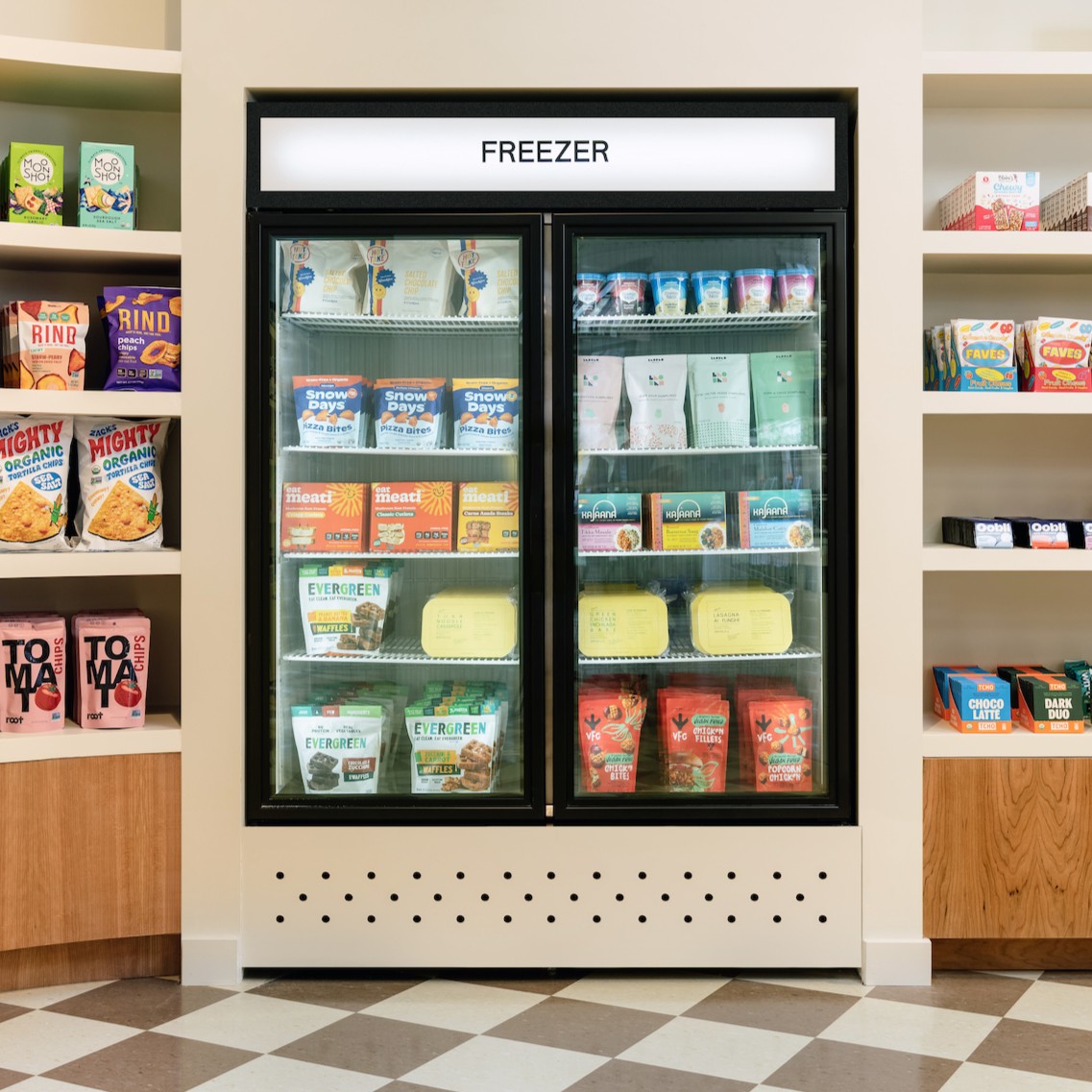 nm just chillin' in the freezer @popup.gocer in the village hbu??? 🗽