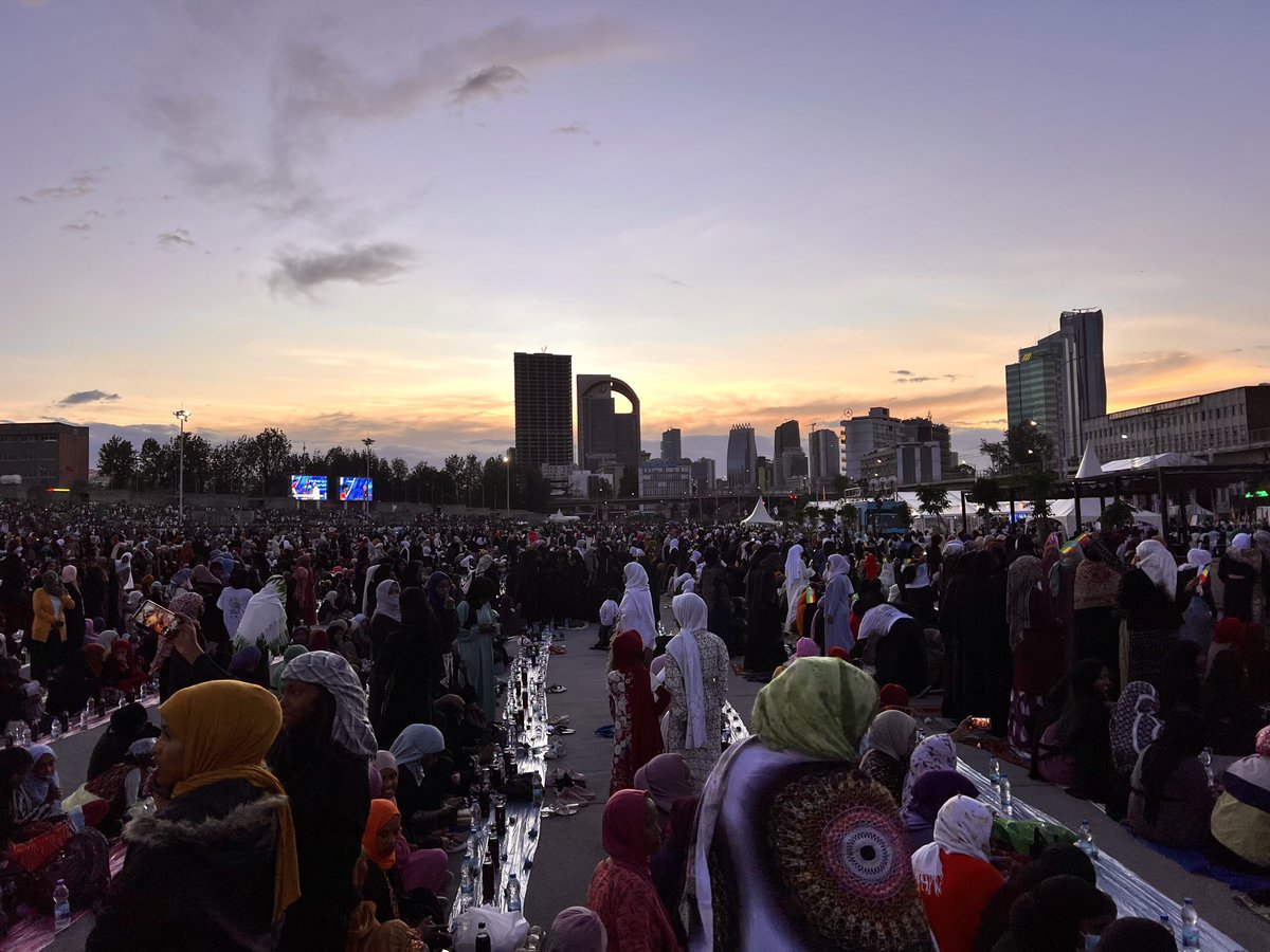 Live from Grand Ethiopian Iftar 

Ramadan Mubarek 🤲🏽🩵

#CaptureEthiopia 
#Ethiopia