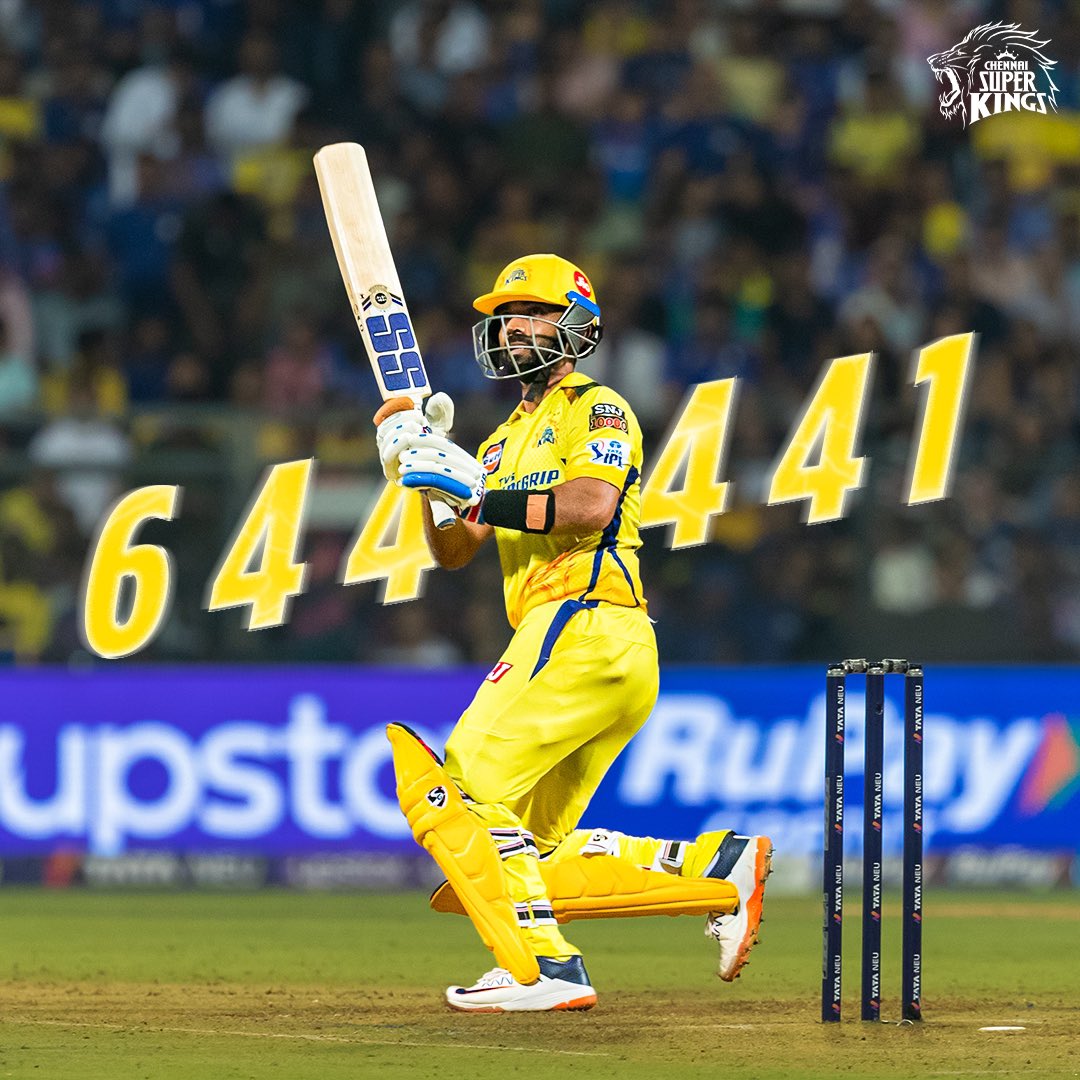 ChennaiIPL's tweet photo. Mumbai won't mind their homeboy doing this to them! 😉
 
#MIvCSK  #IPL2023 #WhistlePodu #Yellove 💛🦁 @ajinkyarahane88 https://t.co/hx3COS3LE4