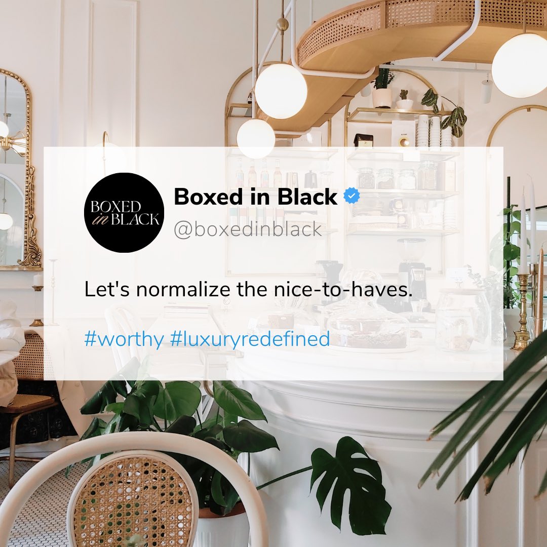 Boxed in Black tweet media