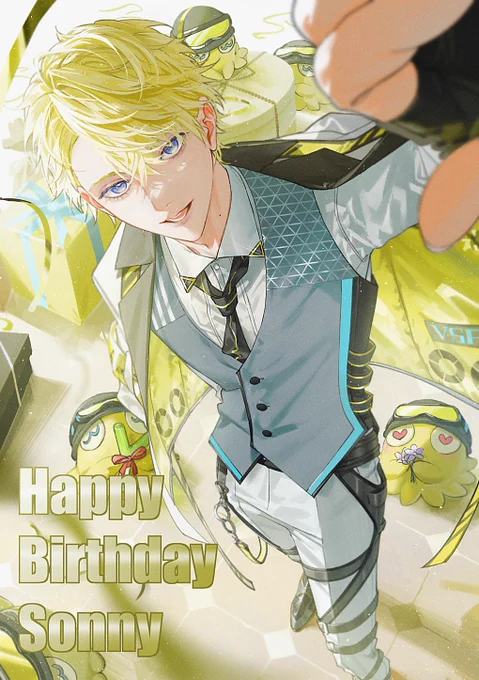 HAPPY BIRTHDAY SONNY大遅刻でごめんなさい(2枚目文字無し)#Briskart#BriskoBDAY2023 