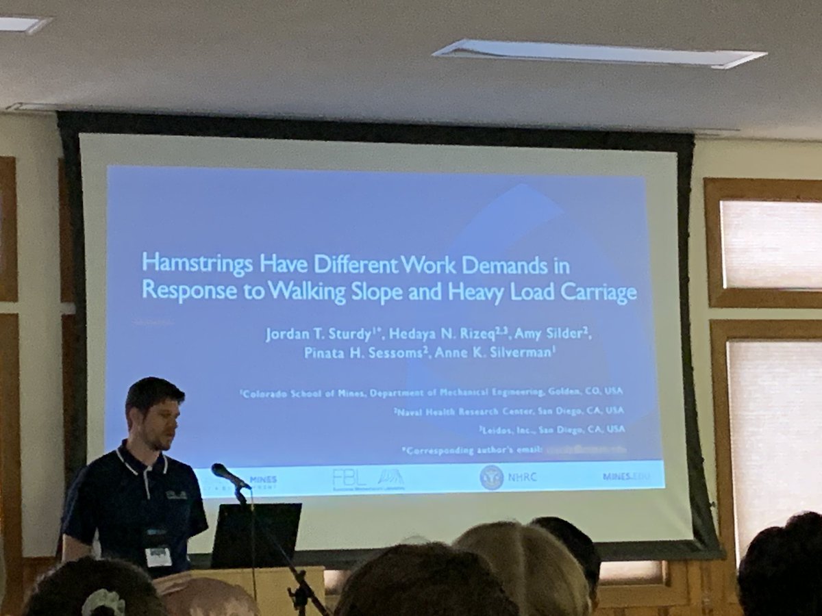 Anne Silverman (@profsilver) on Twitter photo #MinesME PhD student Jordan Sturdy <a href="/real_sturdy/">Jordan Sturdy</a> presenting his work on muscle work! <a href="/RockyMtnASB/">Rocky Mountain ASB</a> <a href="/coschoolofmines/">Colorado School of Mines</a> <a href="/NH_RC/">Naval Health Research Center</a> <a href="/p_sessoms/">pinata sessoms</a> #MinesME PhD student Jordan Sturdy <a href="/real_sturdy/">Jordan Sturdy</a> presenting his work on muscle work! <a href="/RockyMtnASB/">Rocky Mountain ASB</a> <a href="/coschoolofmines/">Colorado School of Mines</a> <a href="/NH_RC/">Naval Health Research Center</a> <a href="/p_sessoms/">pinata sessoms</a>