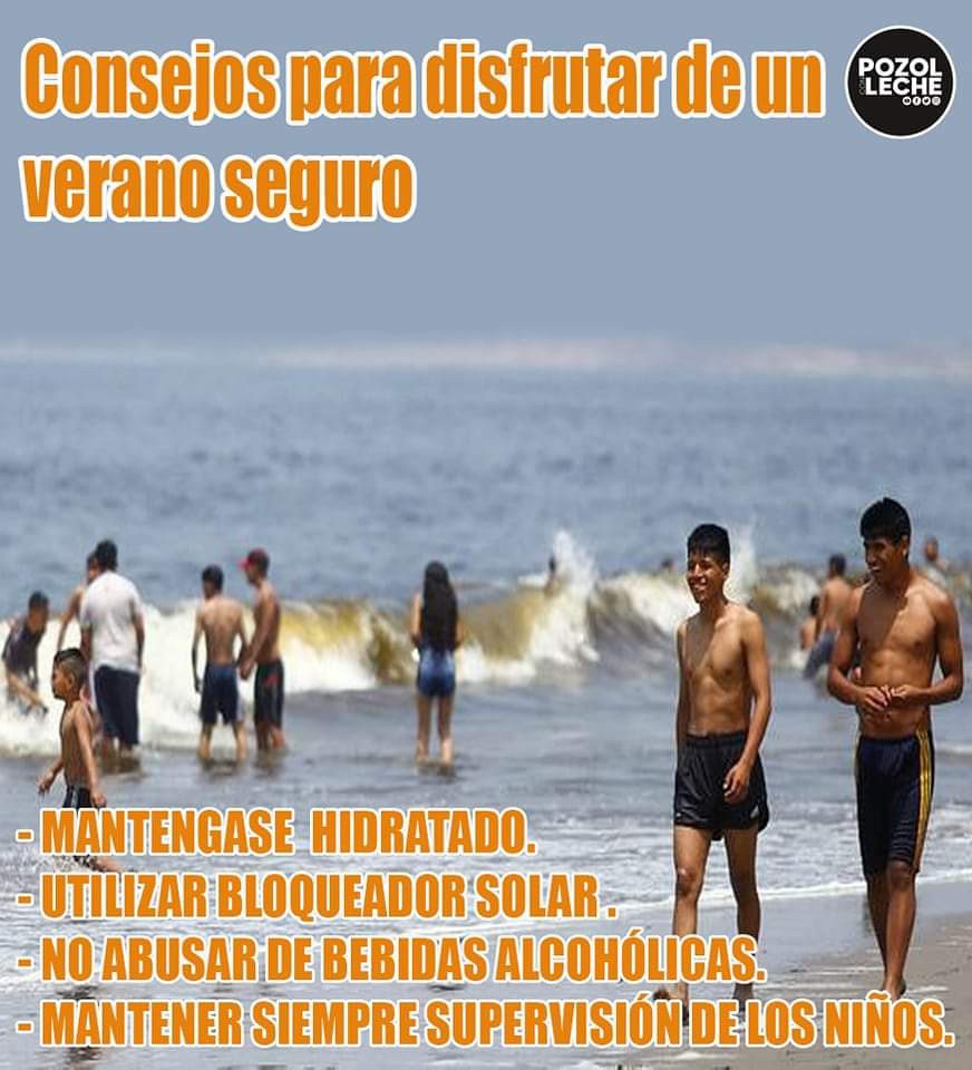 Disfrutemos estos días de verano con responsabilidad. #VeranoVidaAlegria