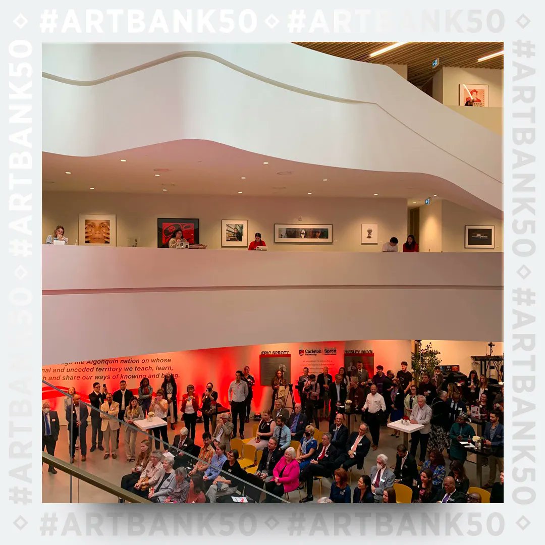 CanadaCouncil's tweet photo. The last 50 years of the #ArtBank have been shaped by extraordinary relationships from across Canada. As part of the #ArtBank50 celebrations, a few of our client share their perspectives on the art rental program. Read their stories in this blog post: https://t.co/wkjpi7ihEo https://t.co/D5keBExkUF