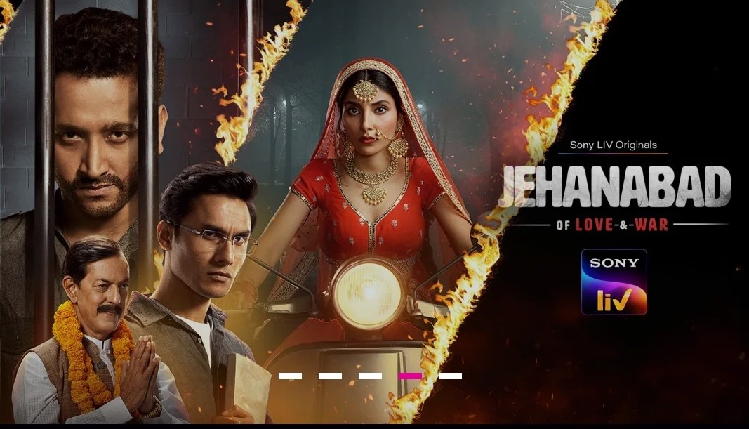Another impressive show on SonyLIV is #Jehanabad. Based on the true story of the 'Jehanabad Jailbreak' of 2005. The cocktail of Marxist politics, crime, love &amp; betrayal was a bit like in Hazaaron Khwaishein Aisi.
No wonder <a href="/IAmSudhirMishra/">Sudhir Mishra</a> is the showrunner here as well.